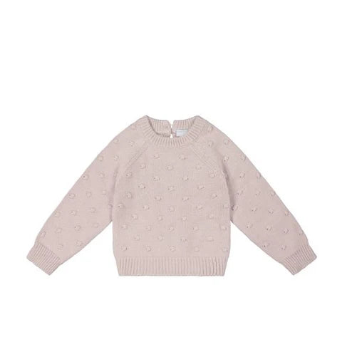Jamie Kay Dotty Knit Rosebud