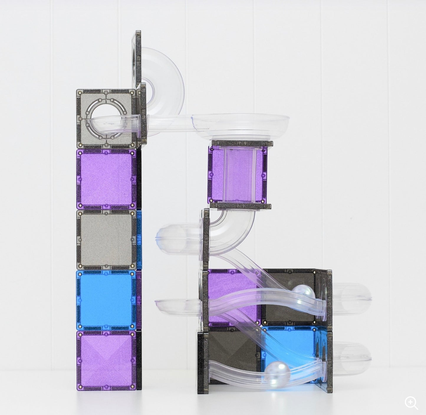 Connetix Magnetic Tiles Ball Run Galaxy Pack 61 pieces