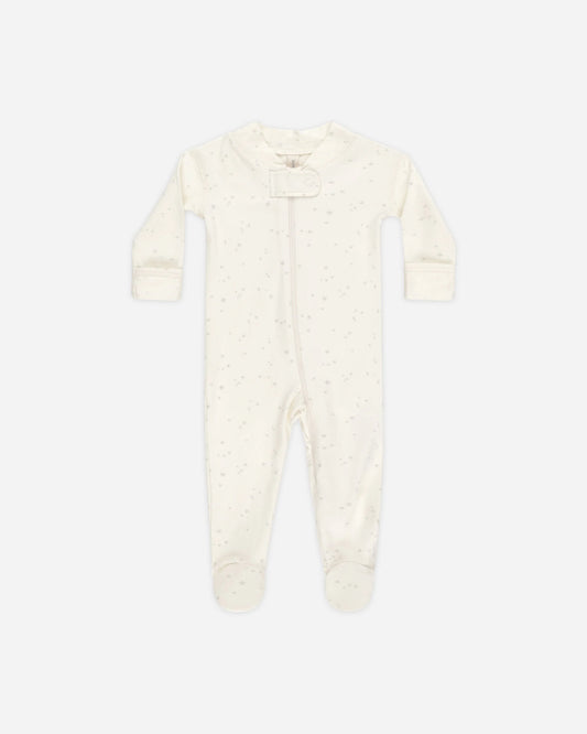 Quincy Mae - Zip Long Sleeve Sleeper Footie - Stars