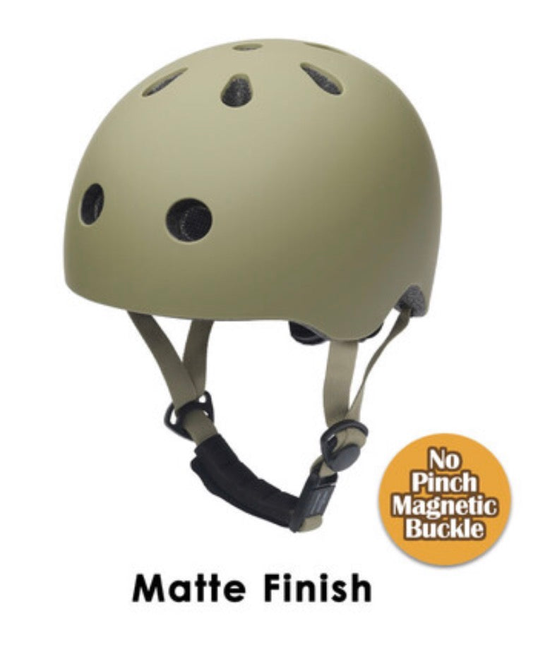CoConuts Safety Helmet - Matte Green Size Small/Medium Helmet Pinch-Free