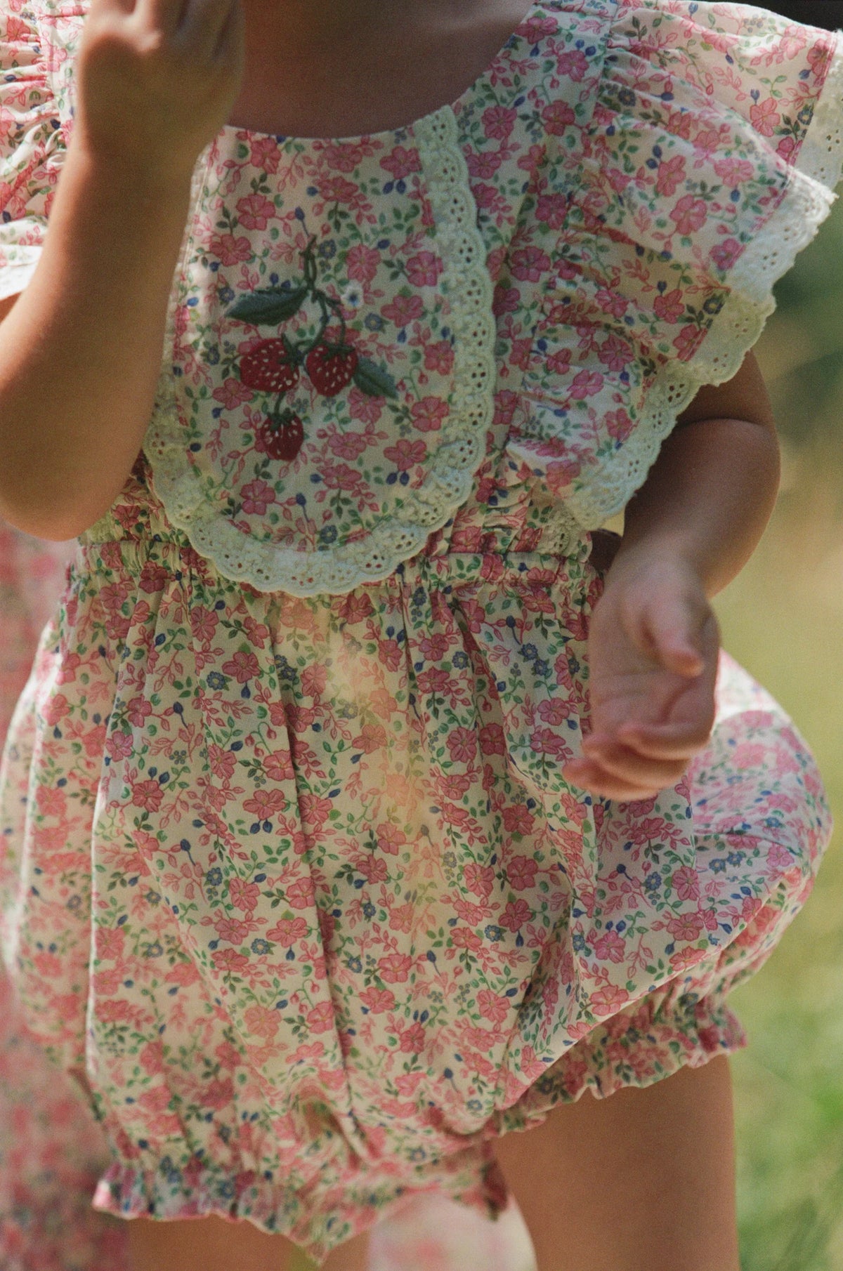 Wear JUNI JNR Rumi Romper - Floret