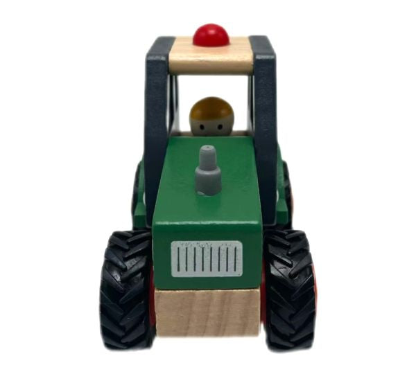 Toyslink - Wooden Green Tractor
