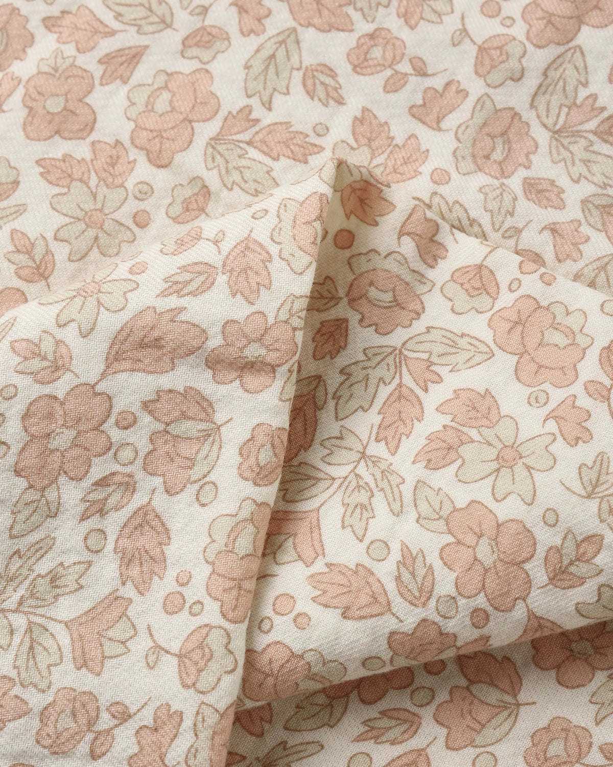 Quincy Mae Woven Swaddle Pink Blossom