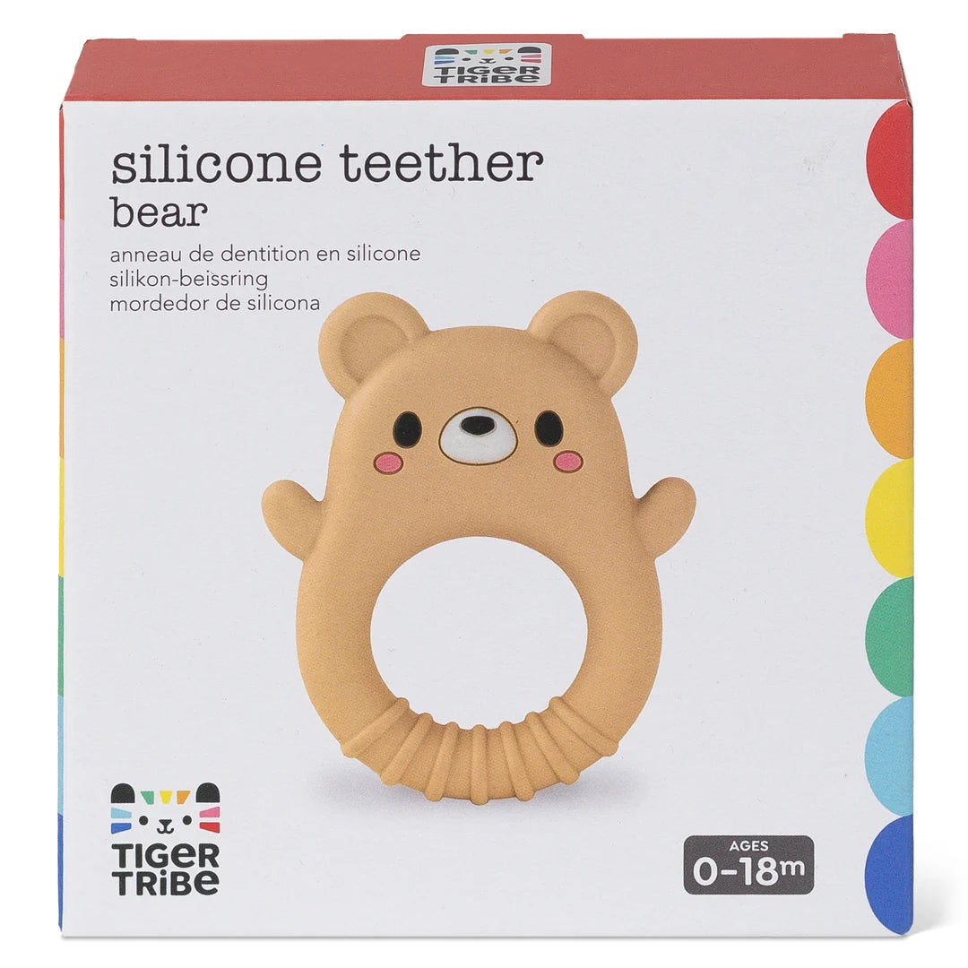 Tiger Tribe - Silicone Teether Bear