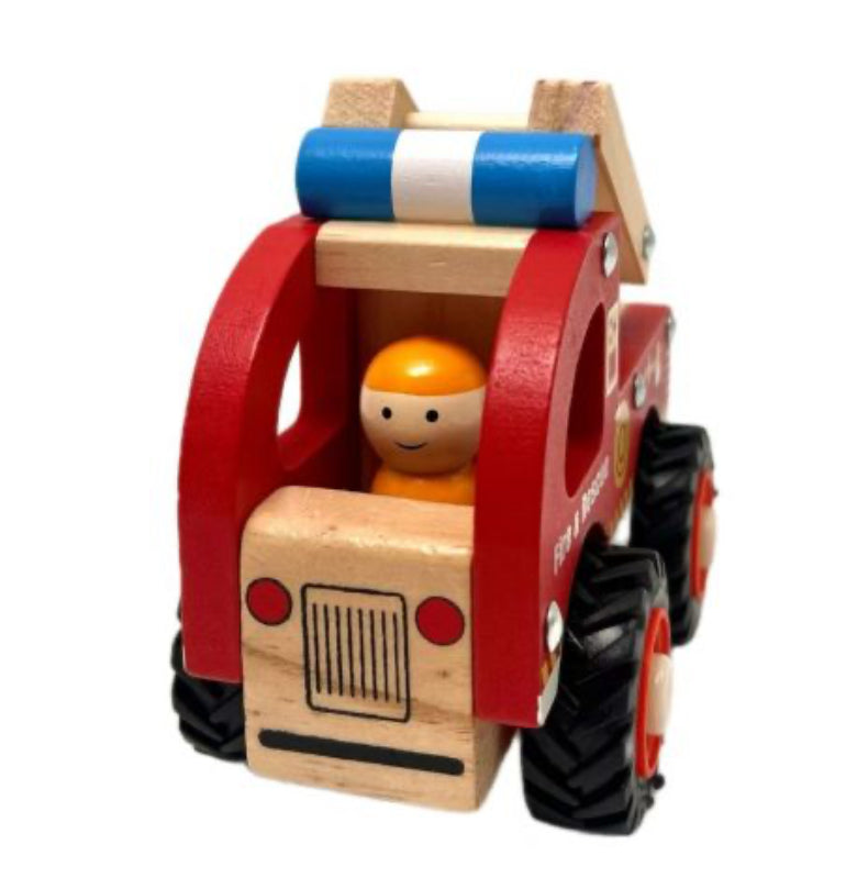 Toyslink - Wooden Fire Engine