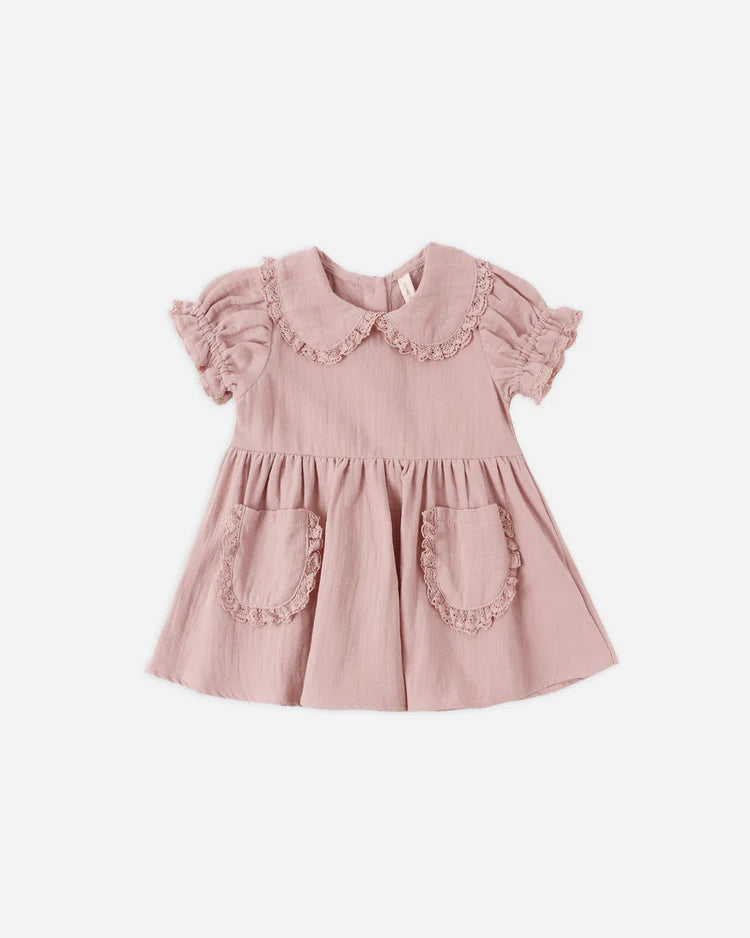 Quincy Mae Dress Marisol Mauve