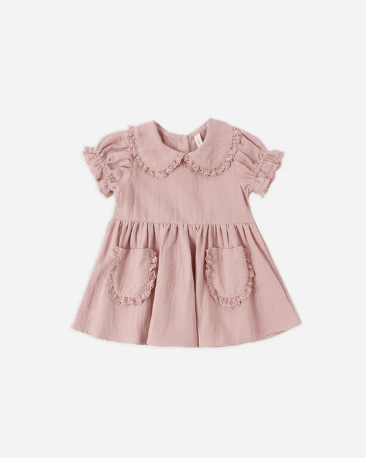 Quincy Mae Dress Marisol Mauve