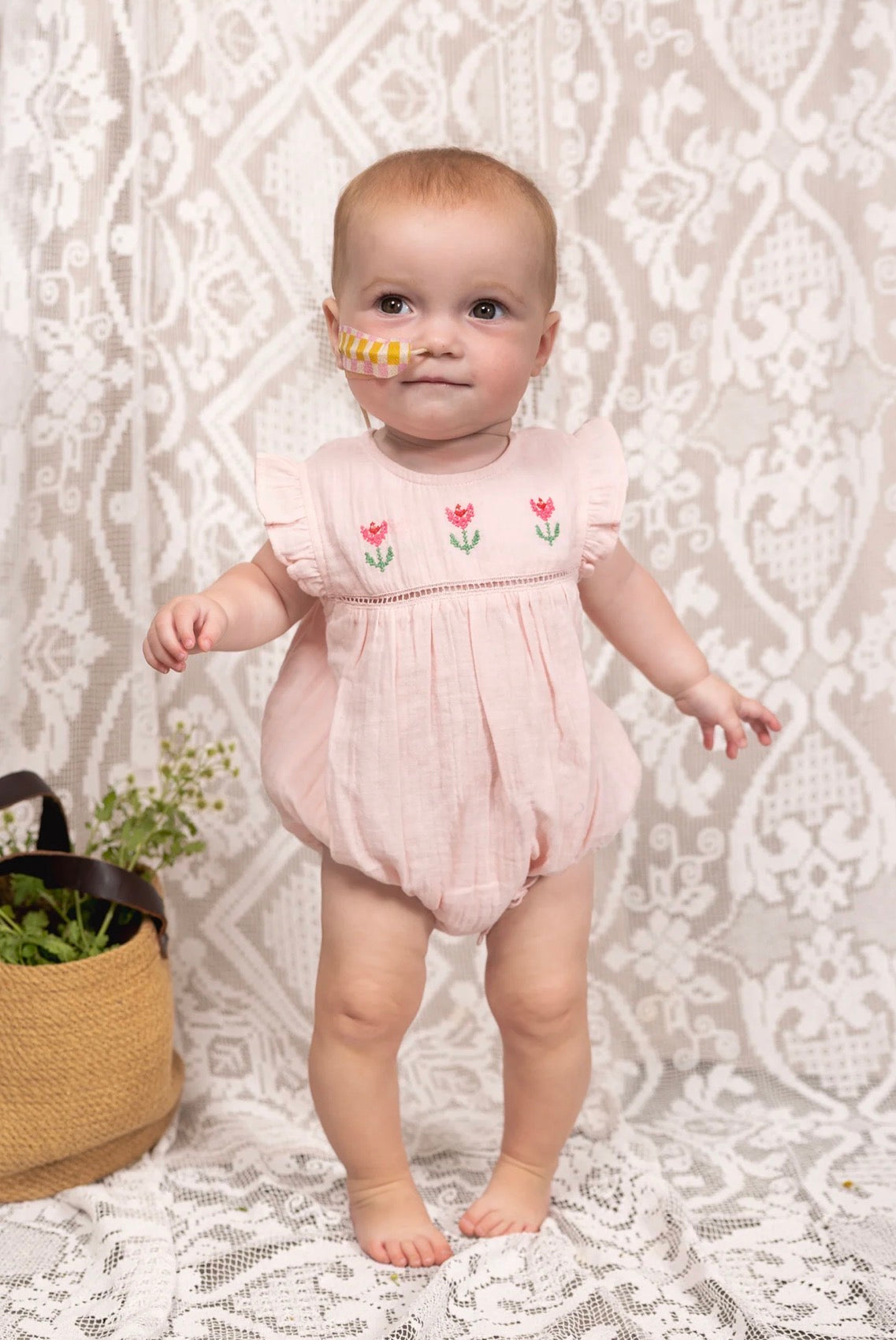 ALEX&ANT Flee Playsuit Pink