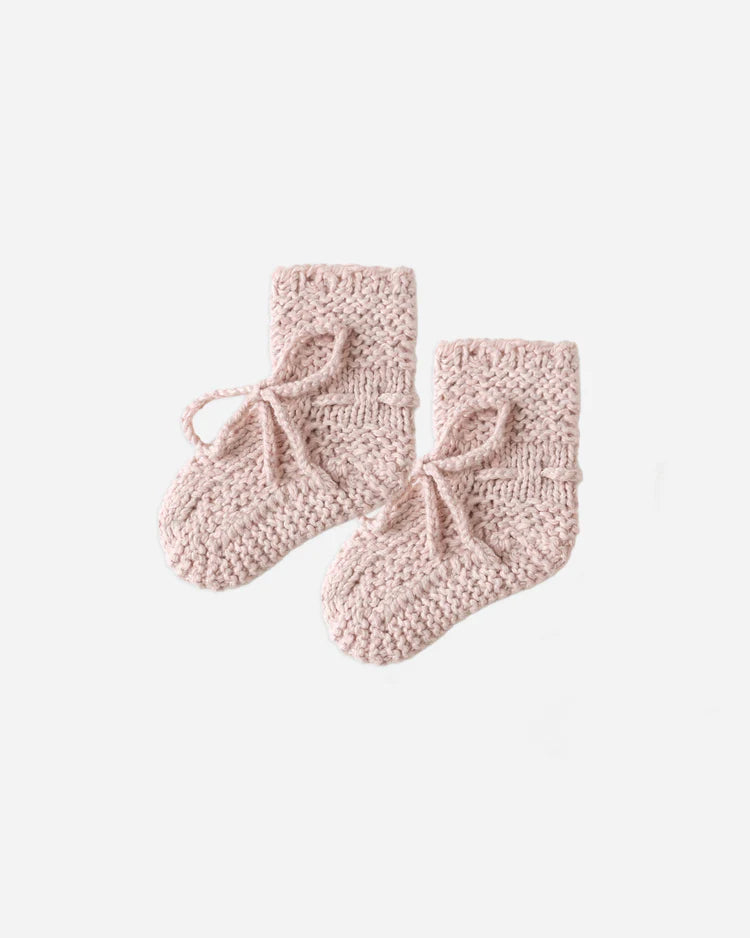 Quincy Mae Knitted Booties Assorted