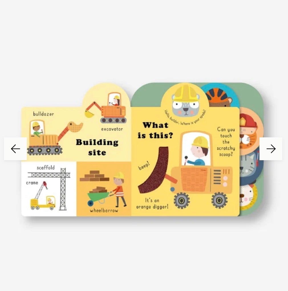 Touchy Feelies Board Book - Vehicles
