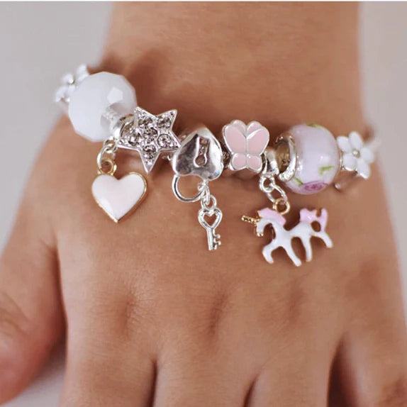 Lauren Hinkley  Unicorn Charm Bracelet