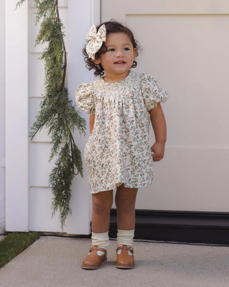 Quincy Mae Dress Carina Holiday Floral