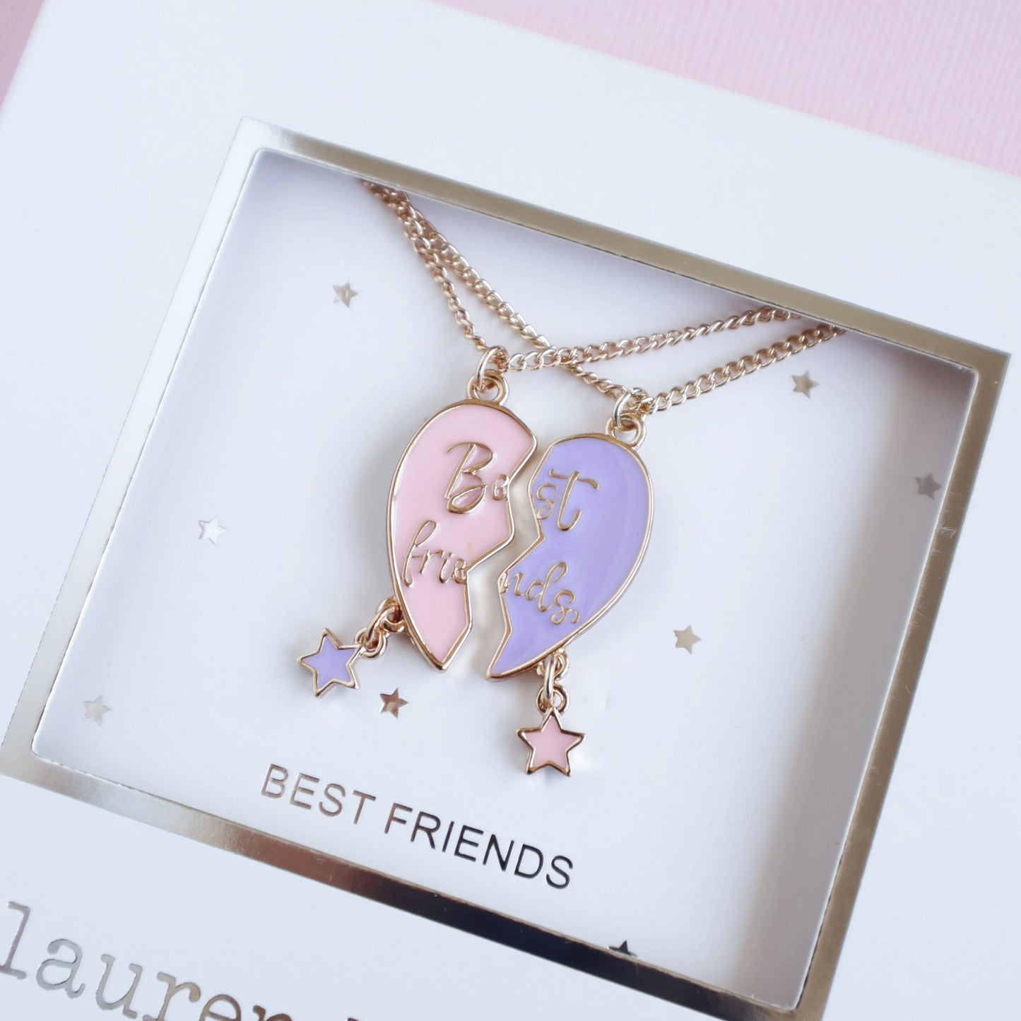 Lauren Hinkley Forever Heart BFF Necklace Set