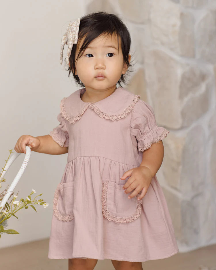 Quincy Mae Dress Marisol Mauve