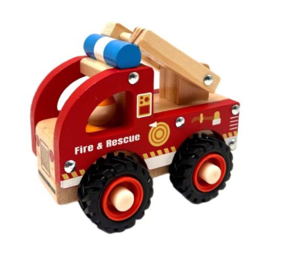Toyslink - Wooden Fire Engine