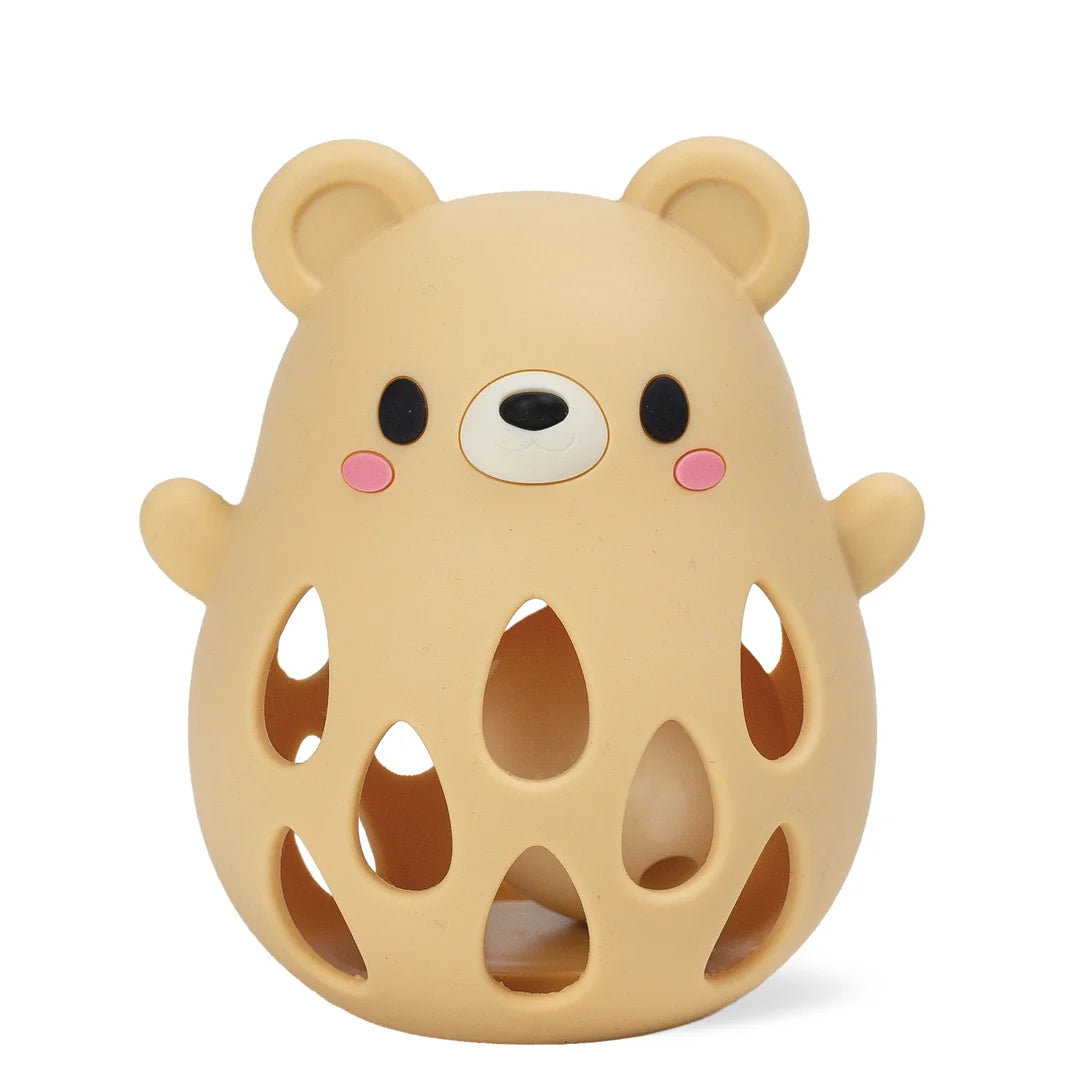 Tiger Tribe - Silicone Rattle Bear