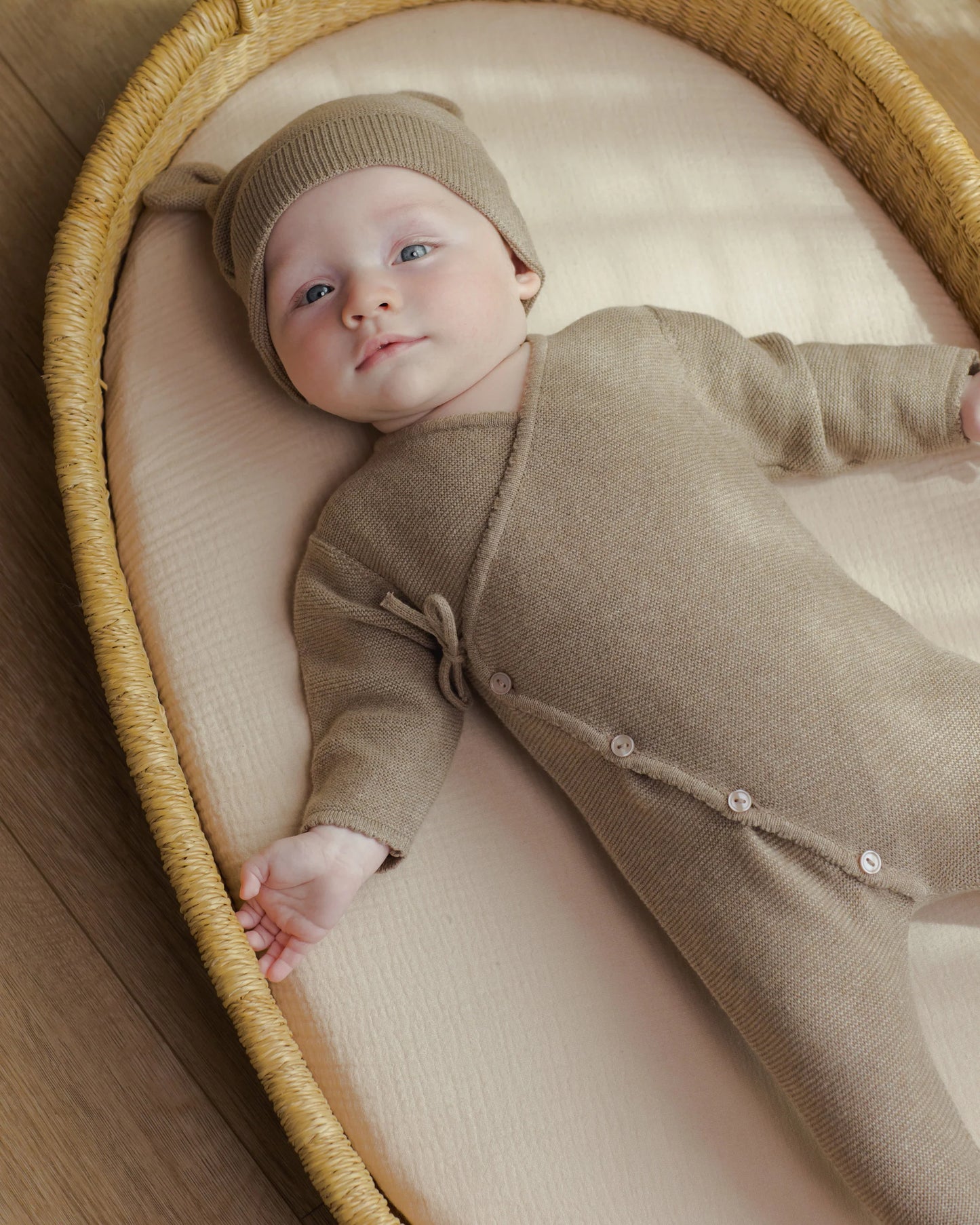 Quincy Mae Wrap Knit Footie