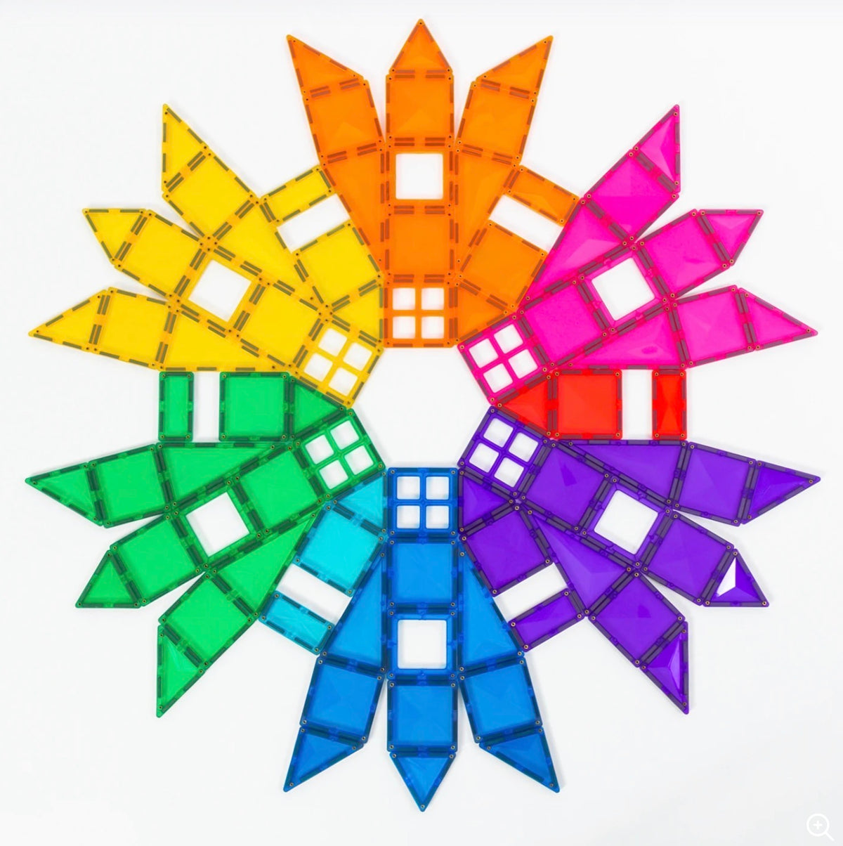 Connetix Magnetic Tiles Bright Mega Pack 202 pc - Stock arriving this week dm Nadene