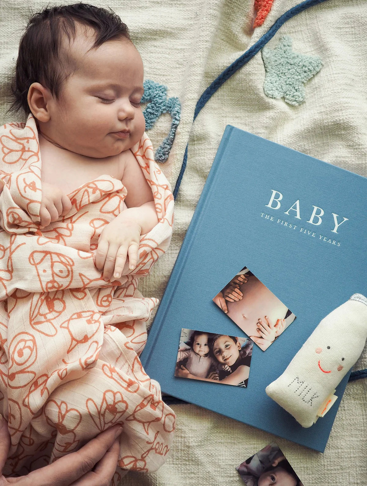 Write To Me.  Baby. The First Five Years Blue