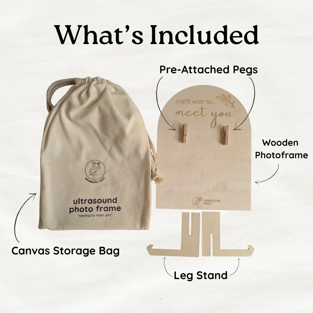 Newborn Nest - Ultrasound Photo Frame