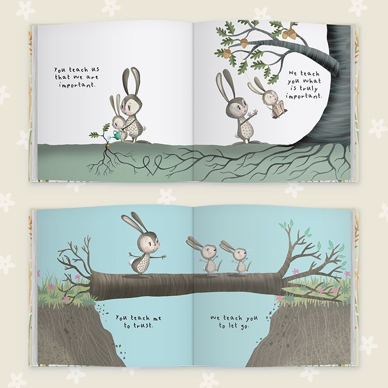 Dear Mummy love from Us Book for children to give to their mother.