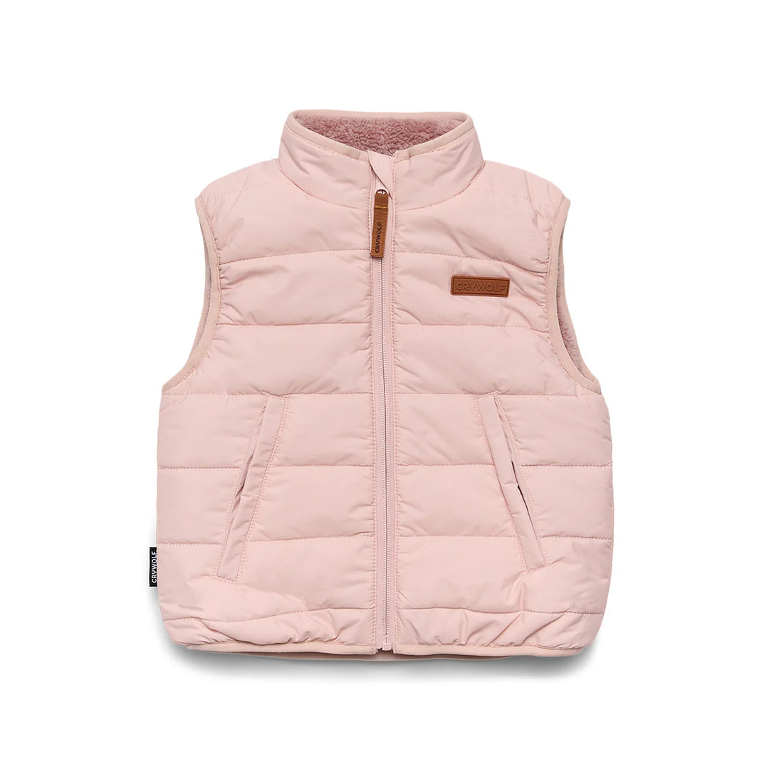 Crywolf Reversible Yeti Vest Harvest Colourblock