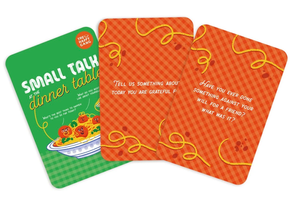 Conversation Starters - Small talk at the dinner table