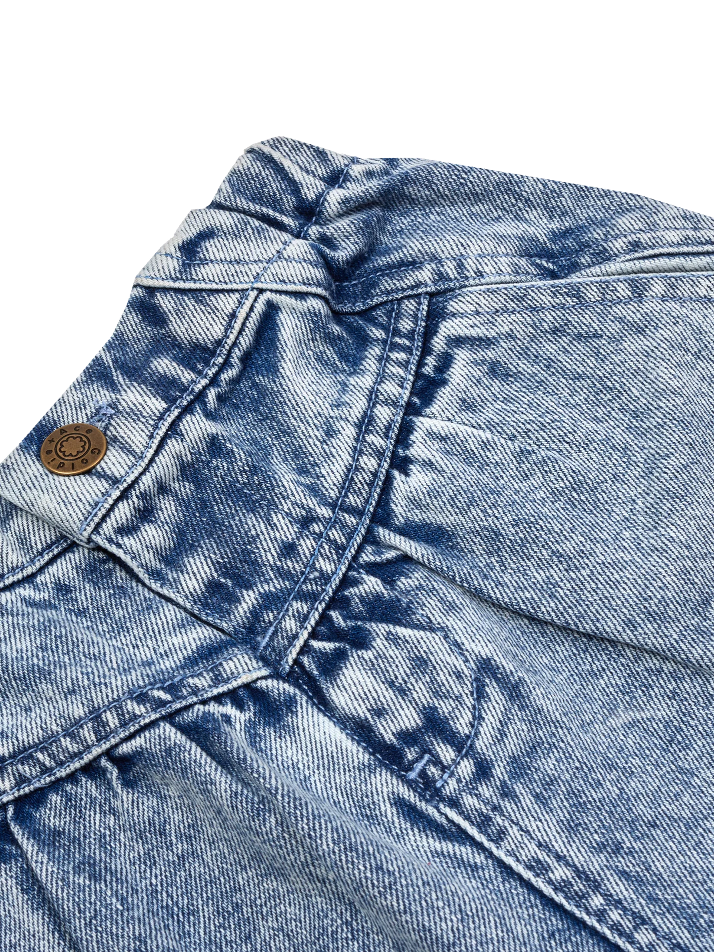 Goldie + Ace Nora Denim Pant  Light Denim