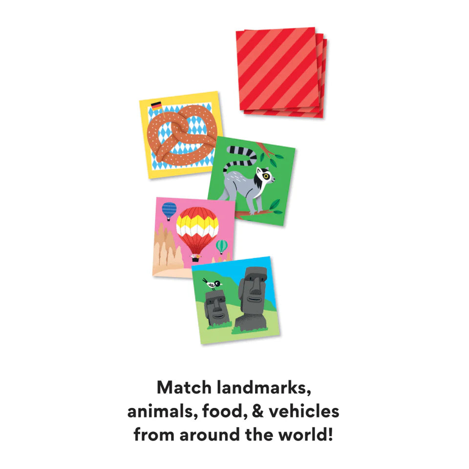 Mudpuppy Little Traveller Bingo Matching Game