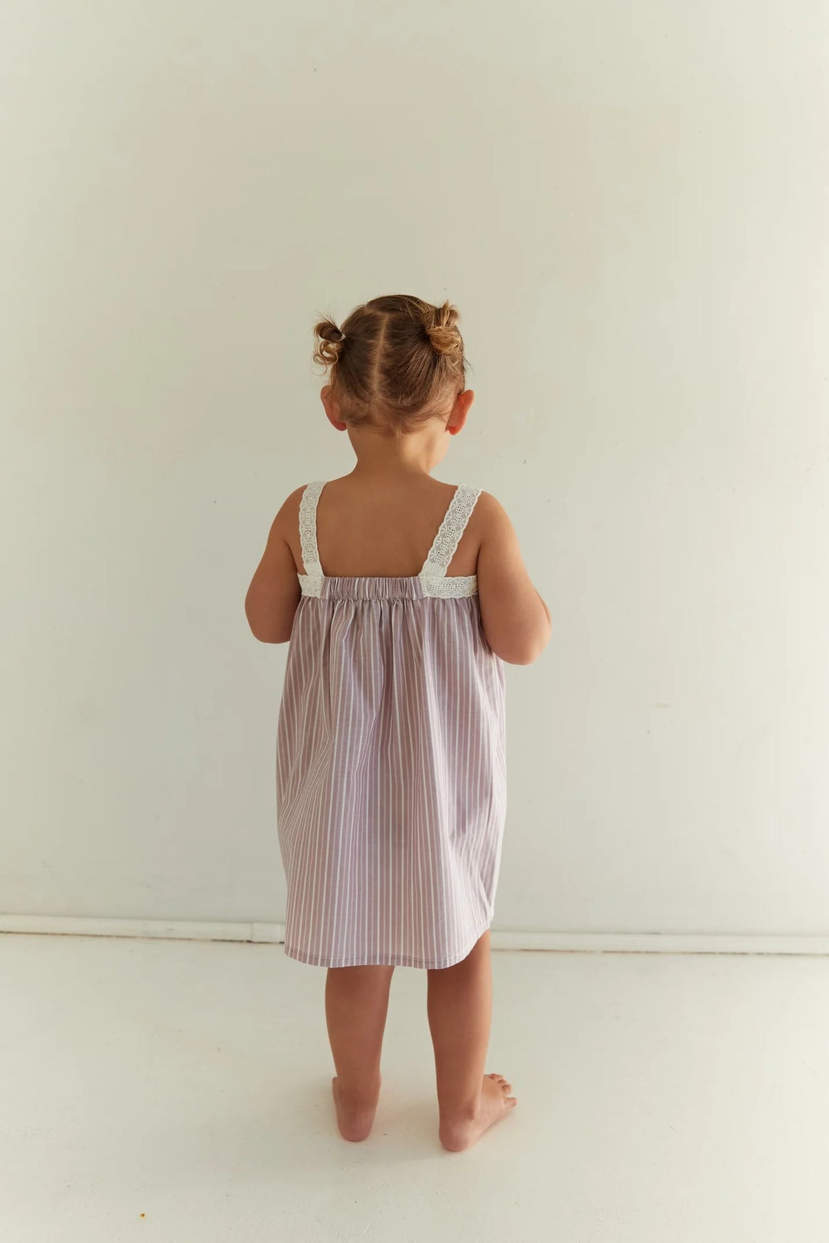 Wear JUNI JNR Valerie Dress - Rosa Stripe