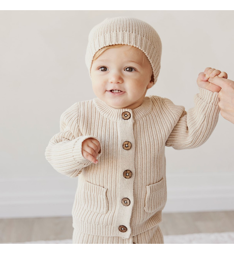 Jamie Kay Jesse Cardigan- Oatmeal Marle