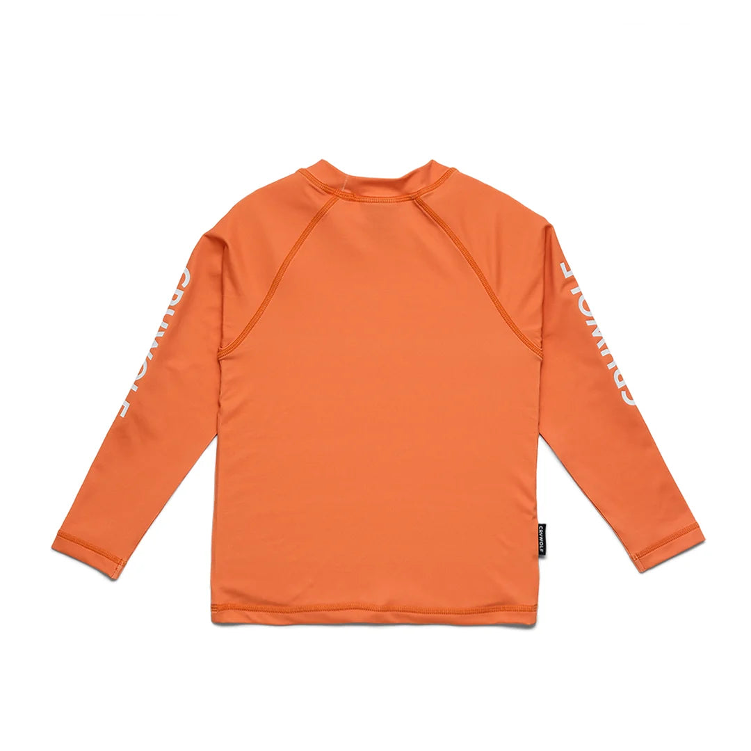 Crywolf Swimwear LONG SLEEVE RASH VEST Sunset