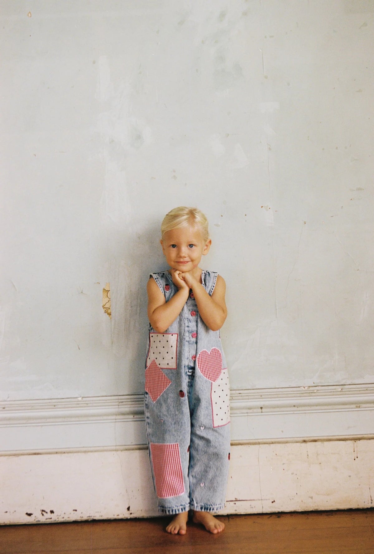 Wear JUNI JNR Charlie Overalls - Love Bug