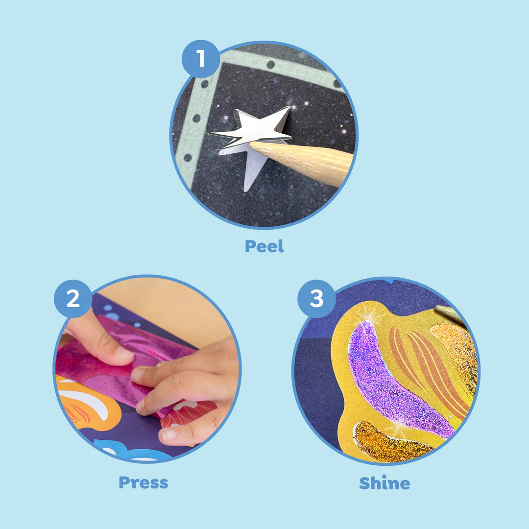 Tiger Tribe - Foil Art Ocean Magic