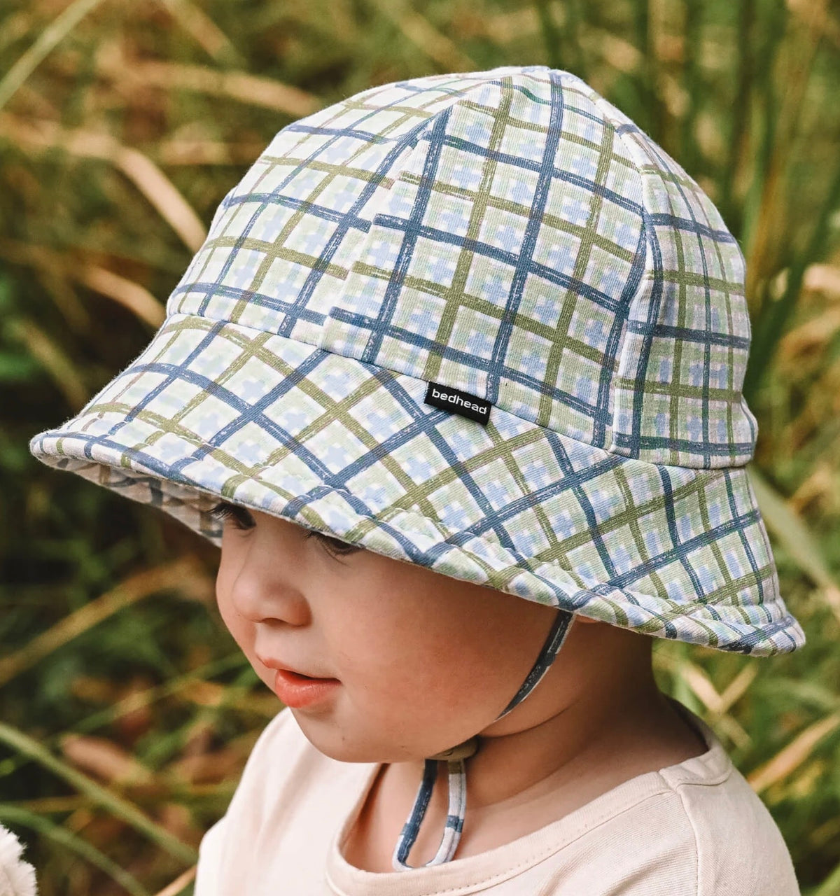 Bedhead hats Toddler Bucket Hat Pasture - UPF50+ Stretch Comfort Anti-flop Brim (Copy)