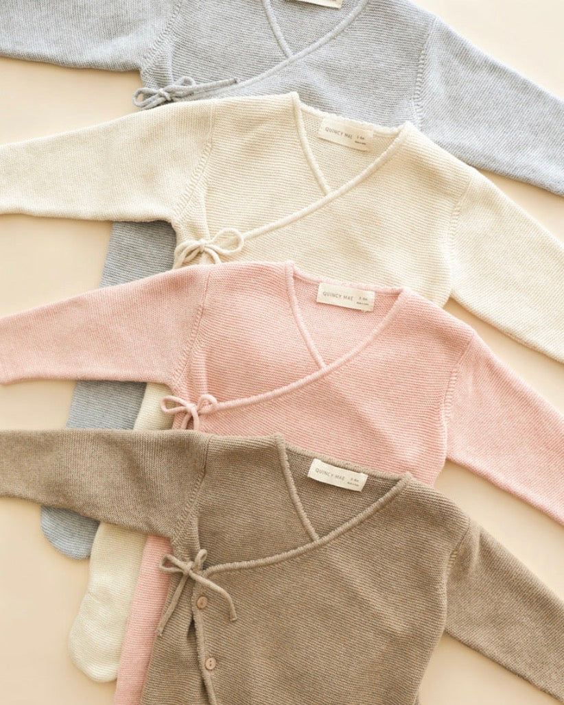 Quincy Mae Wrap Knit Footie