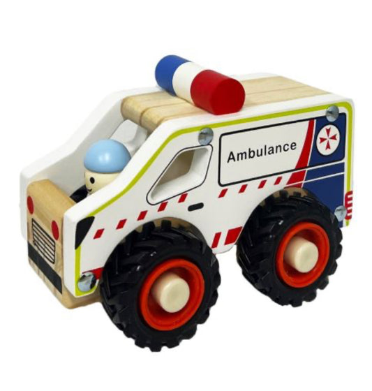 Toyslink - Wooden Ambulance