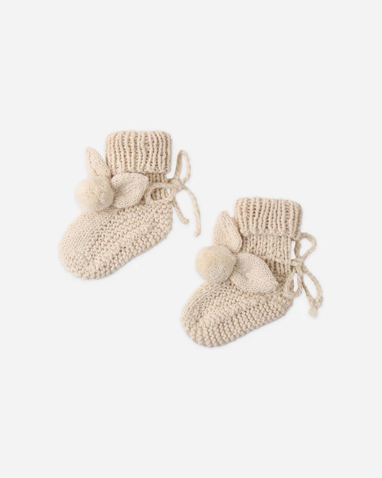 Quincy Mae Booties Knitted Bunny Assorted
