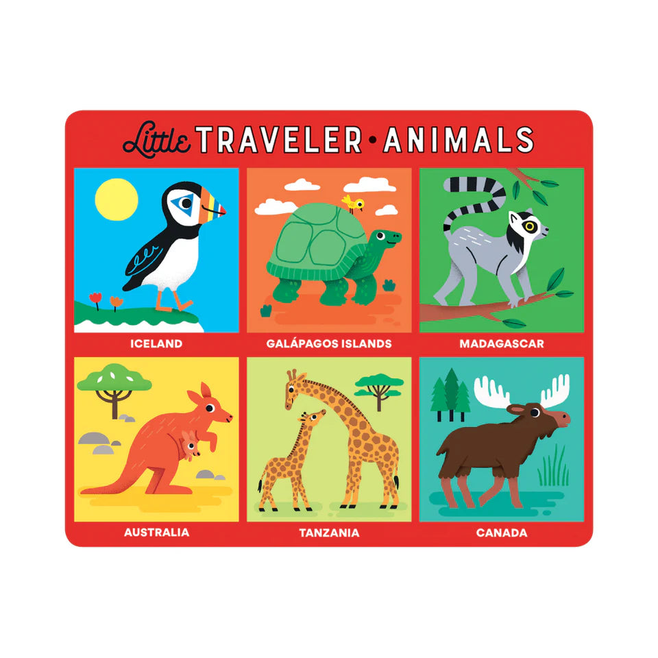 Mudpuppy Little Traveller Bingo Matching Game