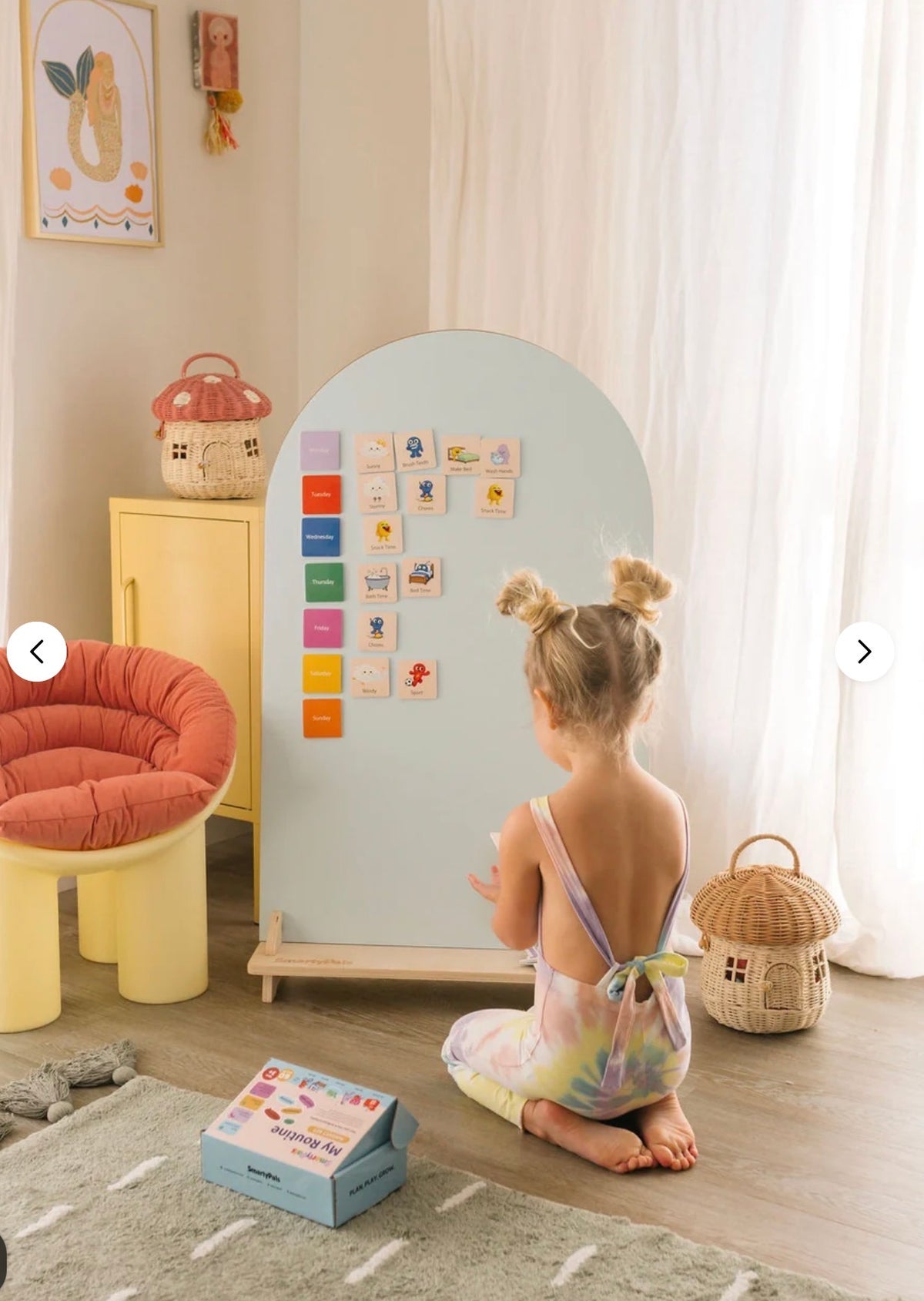 Smarty Pals Routine Magnet Set | Magnetic Routine Set for Kids