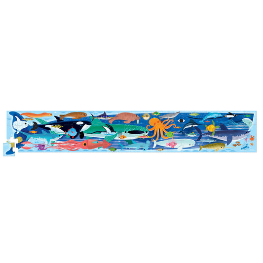 Crocodile Creek Super Duper Long Puzzle 60pce Ocean