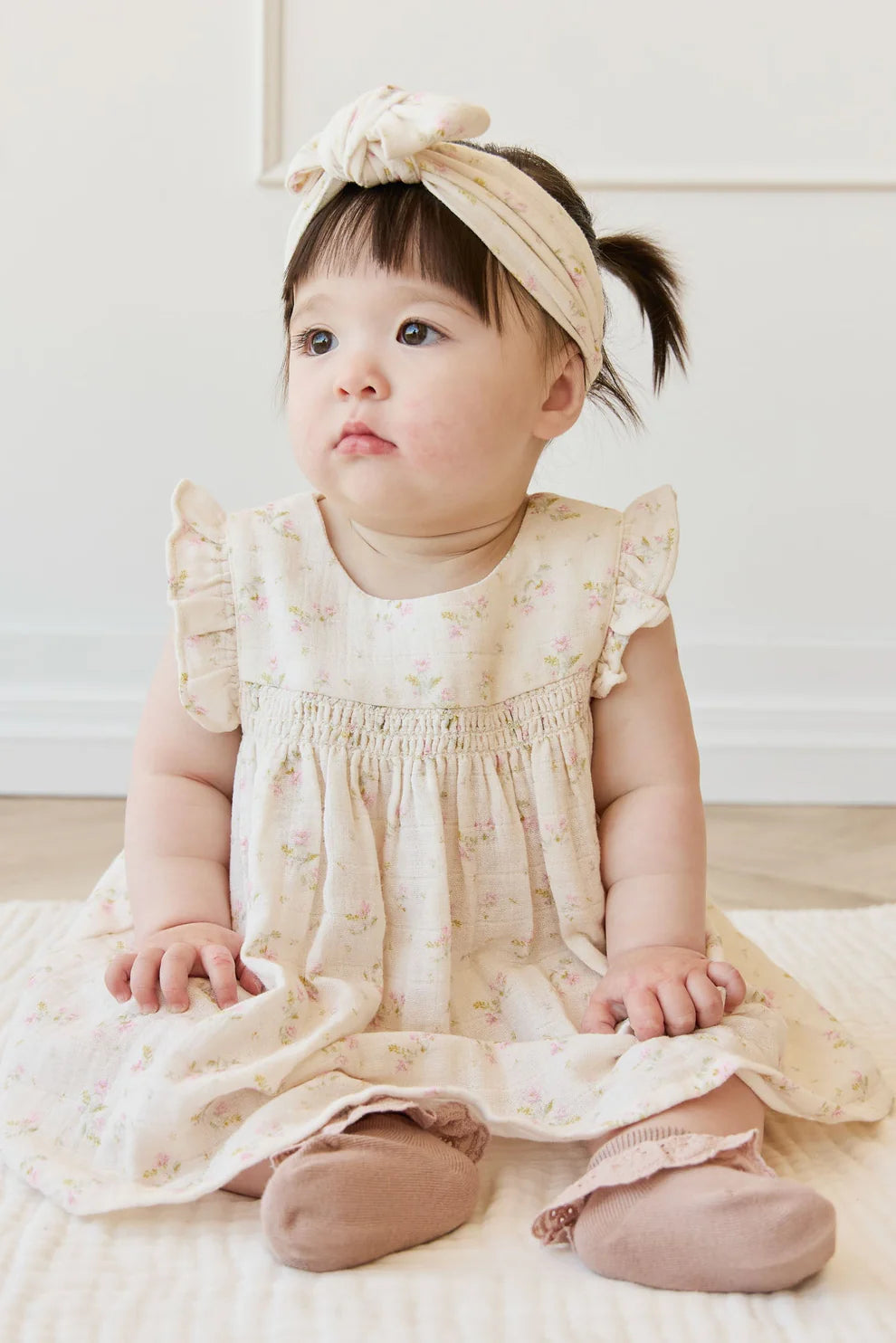 Jamie Kay Muslin Tiana Dress Emelia Pink