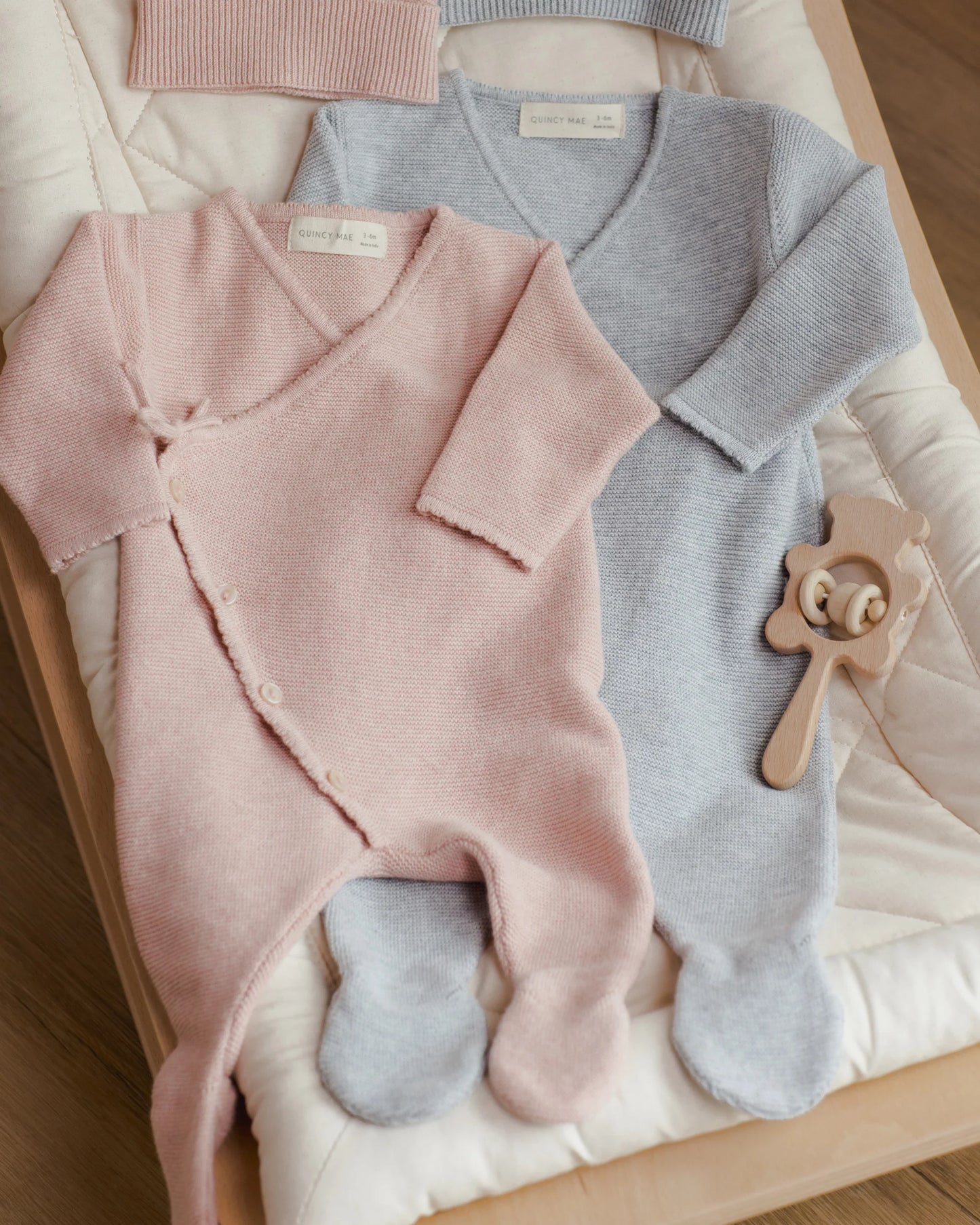 Quincy Mae Wrap Knit Footie