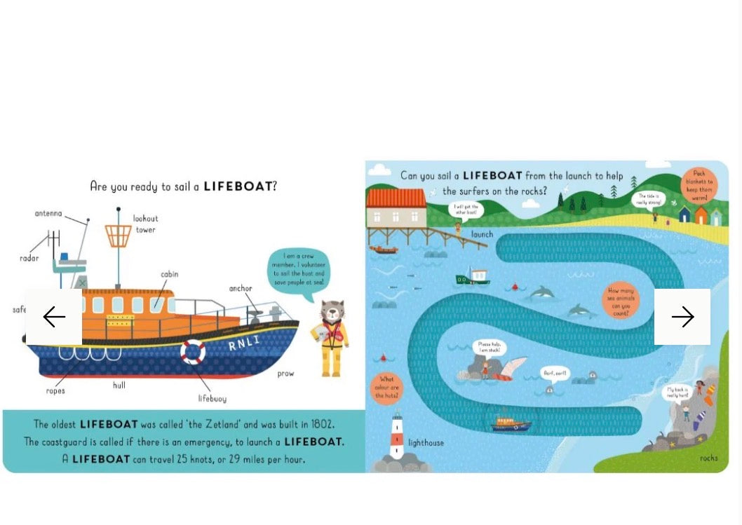 Little Journeys Board Book - Emergency
