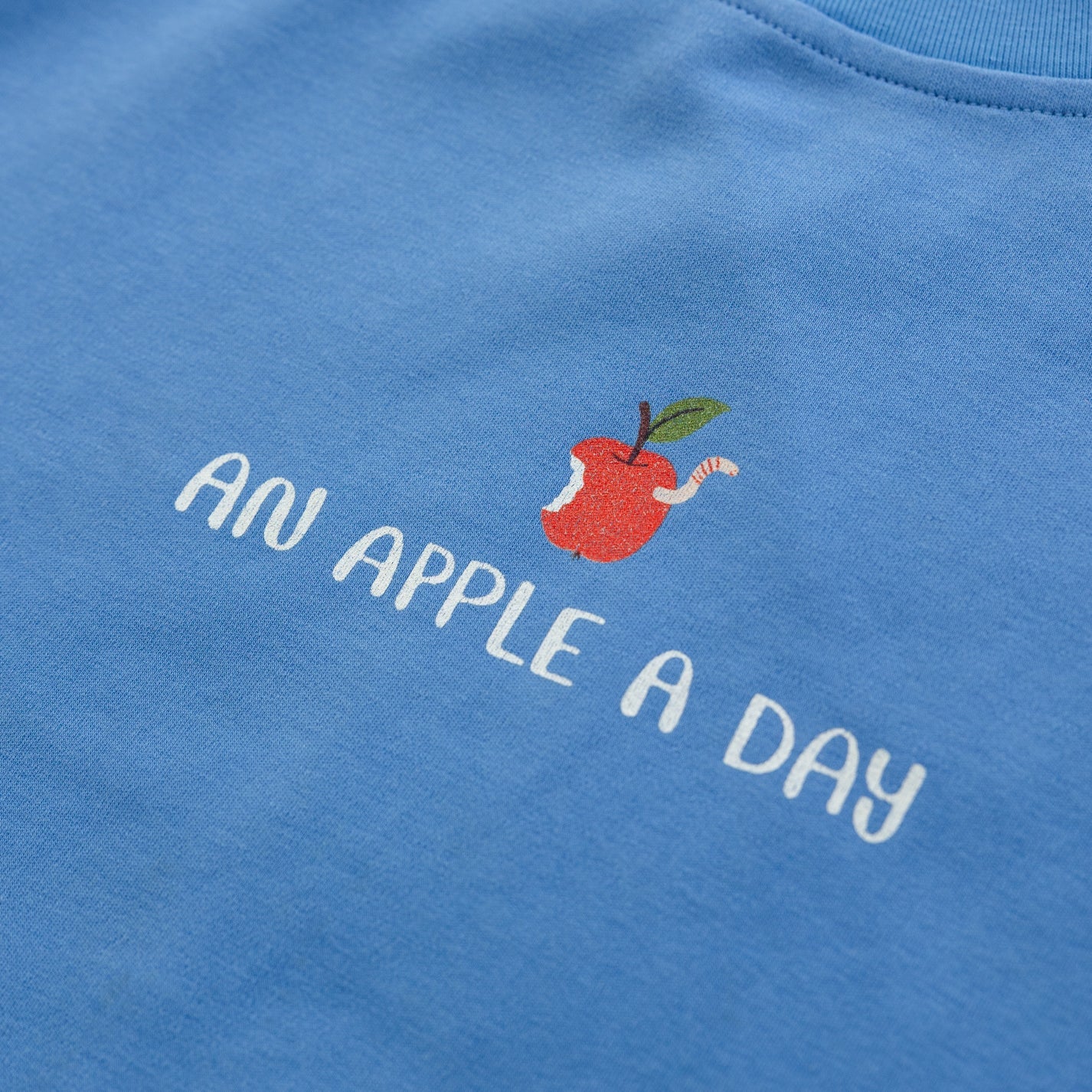 BY GEE Apple Oversized Boxy Tee - Bluebird