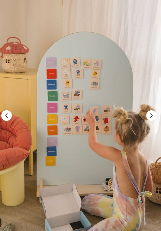 Smarty Pals Routine Magnet Set | Magnetic Routine Set for Kids