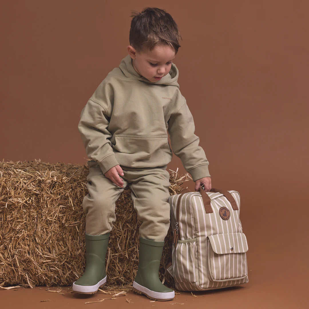 Crywolf Mini Backpack Elm Stripe