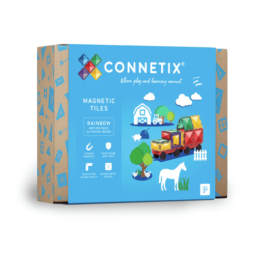 Connetix - Rainbow 24 Piece Motion Pack