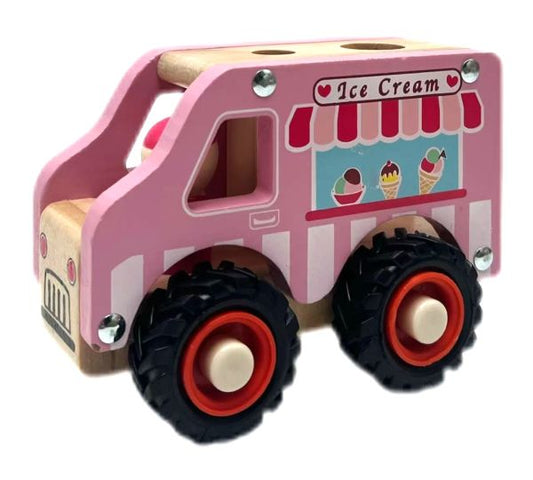 Toyslink - Wooden Ice Cream Van