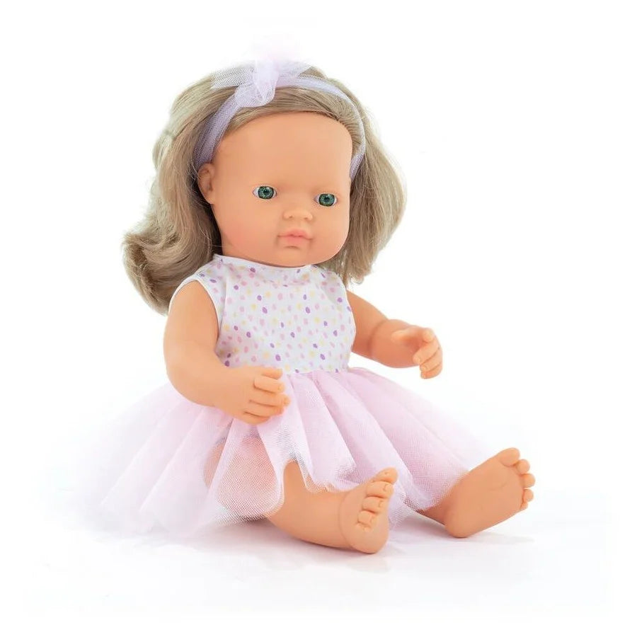 Miniland Doll My Friends and Me Blonde Girl 38cm